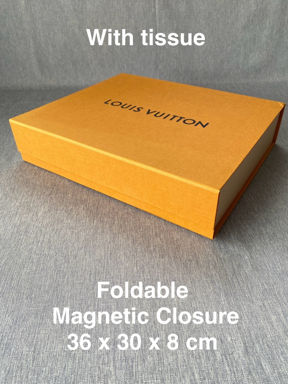 Authentic Louis Vuitton | Foldable Magnetic Closure Box Gift Decoration Storage